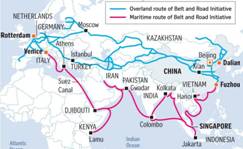 The Belt-and-Road initiative and the rising importance of China's Western  cities - Asiagreen